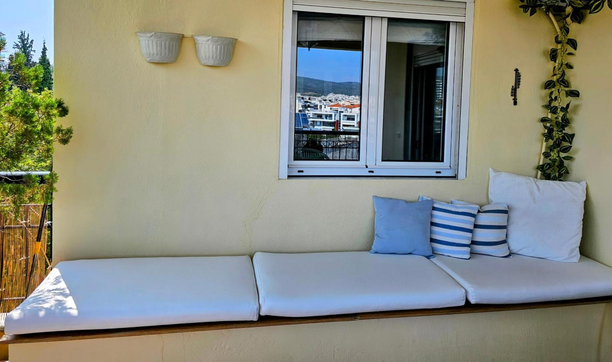 Celestial Garden-Thessaloniki'S Modern, Eclectic Penthouse With An Amazing View And Veranda מראה חיצוני תמונה